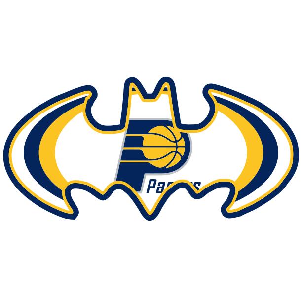 Indiana Pacers Batman Logo DIY iron on transfer (heat transfer)